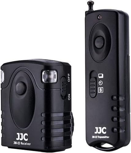 JJC JM-M Funk Fernauslöser Auslöser für Nikon Z6 Z7 Df D90 D750 D610 D600 D5600 D5500 D5300 D5200 D5100 D7500 D7200 D7000 D3300 P7800 P7700 P1000 Kamera, Ersetzen für Nikon MC-DC2 Fernbedienung