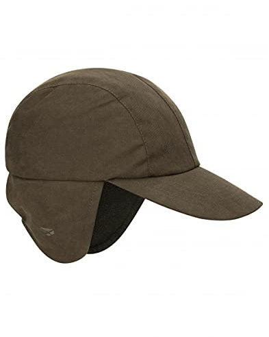 Hoggs of Fife Struther Waterproof Hunt Cap Dark Green