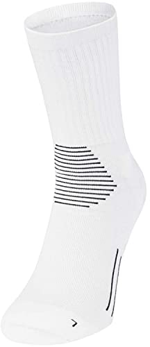 JAKO Unisex Gripsocken Comfort, Weiß, 39-42