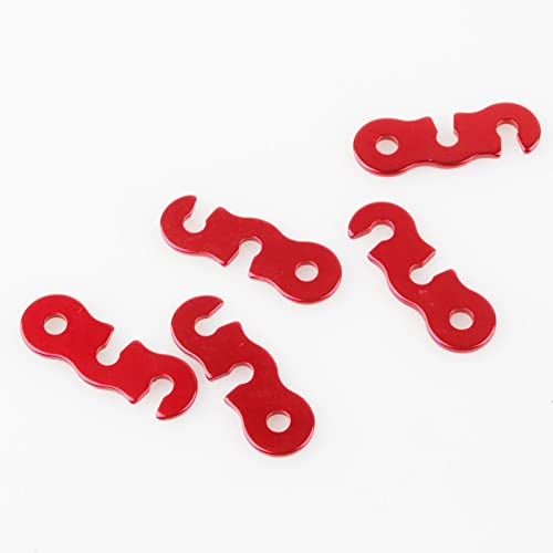 Tensor Cuerda de Aleación de Aluminio Ajustador de Guying para Tienda de Camping Senderismo al Aire Libre