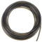 sourcing map Polyurethane Round Belts 2.5mm Dia 9.84ft(3 Meters) Length Smooth Surface PU Urethane Belt for Drive Transmission, Black