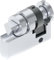 EMKA 1x 8mm Dreikant Halbzylinder 10/30 mit Schlüssel Zylinderschloss 40mm verchromt Garagentor Müllbehälter Absperrpfosten 1109-SU31