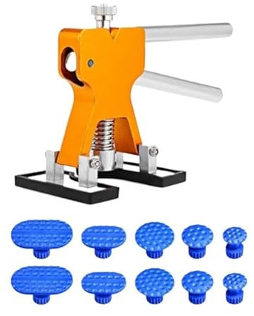 Ventosa Para Coche Abolladuras 11 Uds. Extractor de abolladuras de coche, removedor de abolladuras, ventosa for el cuerpo, Kit de herramientas de reparación sin pintura for pozo de granizo automático