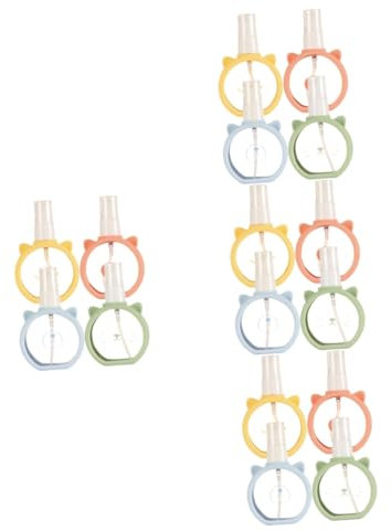 FOMIYES 16 Pièces Dessin animé petit flacon pulvérisateur bouteille voyage cosmétique spray bottle vaporisateur à brume fine pour les cheveux flacon de laque pour cheveux laque cheveux pp