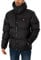 ellesse Herren Winterjacke - Dappiani, wattiert, Kapuze, Zipper, Logo, uni Schwarz XL