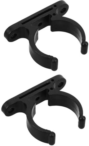 KITANDOVE 2pcs Yacht Marine Boat Seat Clamp Black Nylon Ladder Hooks Universal Deck Fastener Marine Repair
