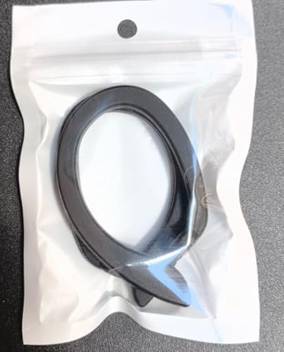 2 Stück Silikon Anti-Verlust-Ohrbügel für AirPods Bluetooth-Kopfhörer, Earhooks für Apple-Kopfhörer,Anti-Verlust-Halterung,Schwarz