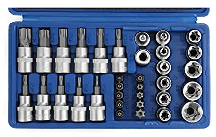 2 Pc Adjustable Tap Socket Set, 3/8 Inch Drive, Compatible with M3 to M12 Taps, Precision Engineered for Threading