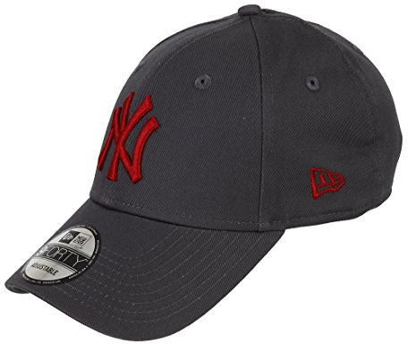 New Era New York Yankees MLB Gray League Essential 9Forty Adjustable Cap - One-Size