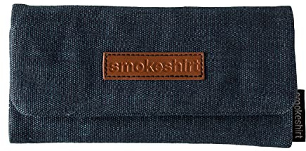 Smokeshirt club snake borsa del tobacco, caso di modo sacchetto per tabacco, portatabacco (Blueness)