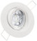 trendlights24 Decora Decken Einbaustrahler 3er Set - LED 7W dimmbar 38° GU10 230V Neutralweiß - Weiß - Einbauleuchte schwenkbar