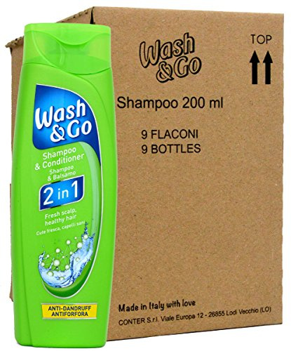 2-in-1 Anti-Dandruff Shampoo & Conditioner - pack of 9