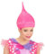 NET TOYS Troll Perücke Zwerg Cosplay Faschingsperücke pink Trolls Perücke Kobold Zwergenperücke