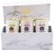 RUVA Spiritual Aromatherapy Crystal infused Candle Gift Set. Vegan, 100% Natural Soy Wax Infused with Essential Oils, Dried Flowers and Healing Crystals