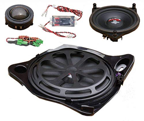 Audio System MFIT Mercedes GLC Coupe C253 EVO 150 Watt Compo System Lautsprecher kompatibel mit Mercedes GLC Coupe C253 2016->