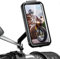 Faneam Porta Cellulare Moto Impermeabile Supporto Telefono Specchietto Retrovisore Moto Supporto Telefono con Rotazione di 360, Anti Vibrazione, Touch ID, Face ID, per Smartphone 5,5-6,8 Pollici