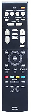 New RAV552 ZW44660 Replaced Remote Control fit for Yamaha AV Receiver HTR-2071 RX-V283 RX-V283BL