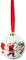 Rosenthal Hutschenreuther Weihnachtslieder 21 'Porzellankugel klein - Lasst Uns froh. ' Ø 6 cm
