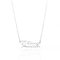 Minegreet Old English Zodiac Necklace for Women, Horoscope Birth Star Sign Letter Astrology Constellation Necklace Birthday Gift (Libra-Silver)