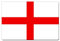 Fridge Magnet England Flag 8.5cm x 5.4cm Sleek Gloss Aluminium St George's cross
