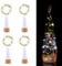 Esoes LED Flaschenlichter, USB betrieben Wiederaufladbar, 2 m 20 LED Lichterkette Sternenhimmel Zum DIY Weihnachten Halloween Partys Hochzeit Geburtstag (Mehrfarben - 4pcs)