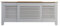 AVC Designs Kensington Radiator Cover Adjustable Horizontal Cabinet Grey/Oak…