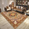 Patio Rugs Outdoor Out Door Rug 60X90Cm Patio Rugs Brown Easy To Clean Vintage Print Pattern Kids Bedroom Living Room Large Rug