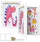 SONGMICS Cadre Dessin Enfant, Lot de 2 Cadres Photo, A4, 22 x 28 cm, Contient jusqu'à 150 Dessins, MDF, Verre, Comprend un Fond, Autocollants, Pointes Sans Trace, 34,5 x 25,5 cm, Blanc Mat RPF052W02