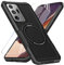 Magnetische Handyhülle für Samsung Galaxy Note 20 Ultra Hülle mit Schutzfolie [für Mag-Safe] Note 20 Ultra Tasche Case, Wireless Charging Stoßfest Schutzhülle für Samsung Note 20 Ultra (Schwarz)