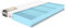 Matratze 80x200cm Höhe 15 cm Härtegrad 4 (H4) 7 Komfortzonen aus elastischem Polyurethanschaum mit Komfortschaum und Dreilagige Membranhülle, Antiallergisch, Öko-Tex Zertifiziert Qualitätsstandard