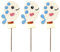 Les ateliers de TONTON PIERROT - Confiserie Artisanale Française - Brochette Marshmallows guimauve moelleuse :