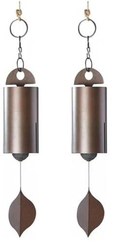 Bosiyrggrl Iron Pipe Wind Chimes Retro Bells Garden Decoration Metal Wind Chimes Pendant Decorative Accessories