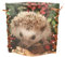 Stimmungslicht Igel im Laub