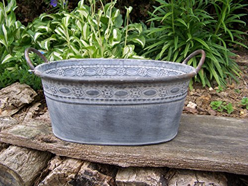 Unbekannt Pflanzkübel Ornament oval