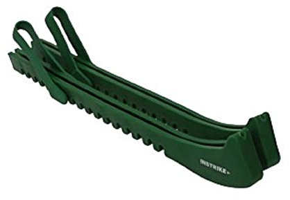Instrike Kufenschoner grün (Paar) universell für alle Schlittschuh und leicht aufzubringen Kompatibel auch für Bauer, CCM, GRAF, Head und andere Skate
