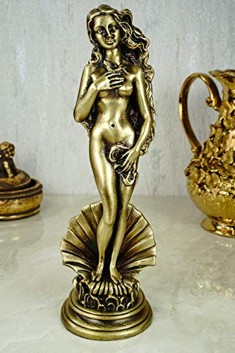 Alabaster Deko Figur Venus von Milo 25 cm bronziert Skulptur Griechenland Aphrodite