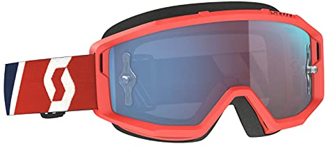 Scott Primal Motocross-Brille, Rot/Blau (Red/Blue, Einheitsgröße)