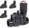 Suinga Confezione da 4 elettrovalvola di irrigazione 3/4 9 V 075DV 25 mm R.Bird per programmatori di irrigazione a batterie batteria 9 V, nero