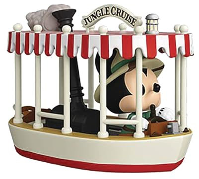 Funko POP! Rides: Jungle Cruise Boat Cruise - Skipper Mickey With Boat - Collectable Vinyl Figure - Gift Idea - Official Merchandise - Toys for Kids & Adults - Movies Fans