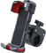 Strong Phone Holder for Bike or Motorcycle,Motorcycle Handlebar Mount,Mountain Bicycle Cellphone Clamp，Scooter Phone Clip,Cycling Motorcycle Accessory Mounts for Cellphones (Black & Red)