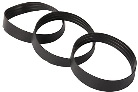 Sanitop-Wingenroth Dichtungssatz für Geruchverschlüsse | PVC-Keildichtung | 3-teiliges Set | Typ 1 1/2 '' | Dichtungssortiment für Siphons | PVC weich | Weiß | 256346