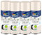 Dulux Valentine Peinture Intérieure et Extérieure Aérosol Color Touch - Satin Lin Clair 400 ml - Lot de 4