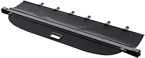 PAKJEL für Ford Edge 2015 2016 2017 2018 Auto Laderaumabdeckung Kofferraumabdeckung Rollo Einziehbare Kofferraum Schutz Abdeckung Cargo Cover,Autozubehör.