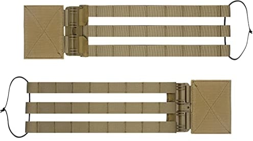 Amsixo Tacticals Kummerbund Schnellverschluss-Schnallen-Set, 3-Band für CPC NCP Airsofts Weste Platte Träger Befestigungsgurt Schnellverschluss Schnallen Kits Schnalle mit