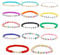 EUPSIIU Freundschafts-Armbänder, 14-teiliges Set, Team-Braut-Armbänder mit Buchstaben-Perlen, Musik-Party-Schmuckzubehör für Frauen und Mädchen, für Geburtstag, Weihnachten, Party, Festlich