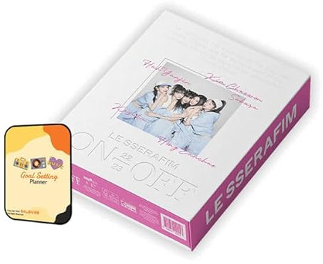LE SSERAFIM 'ON-OFF' 22-23 LE SSERAFIM Album [Photobook]+Pre Order Benefits+BolsVos K-POP Inspired Freebies