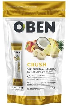 Quemador de Grasas OBEN CRUSH Suplemento Alimenticio TRATAMIENTO 1 MES