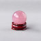 CZAOINCU Raumdekoration AtkitS Natural Crystal Gem Ball Crystal Witchcraft Ball Quartz Massage Ball Home Decoration (Color : Rose Quartz)