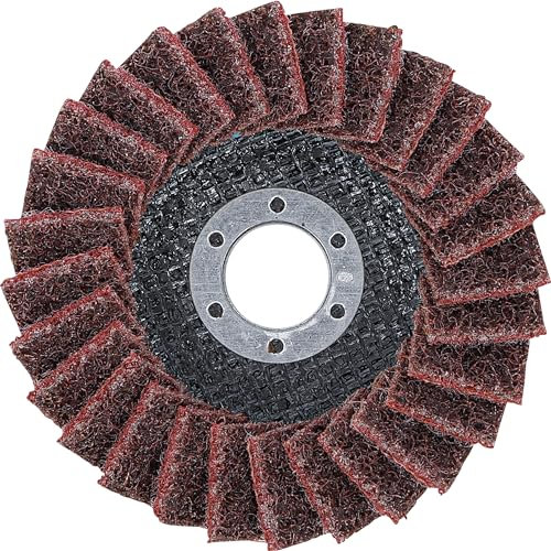 BGS 74473 | Fächer-Schleif-Scheibe | Vlies | Ø 115 mm | Körnung 120