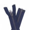 YaHoGa 2 pezzi 30 cm cerniera plastica 5 mm divisibile chiusura lampo per giacche blu scuro